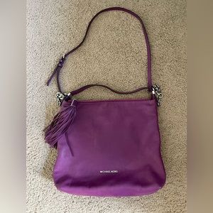 Michael Kors purple casual bag